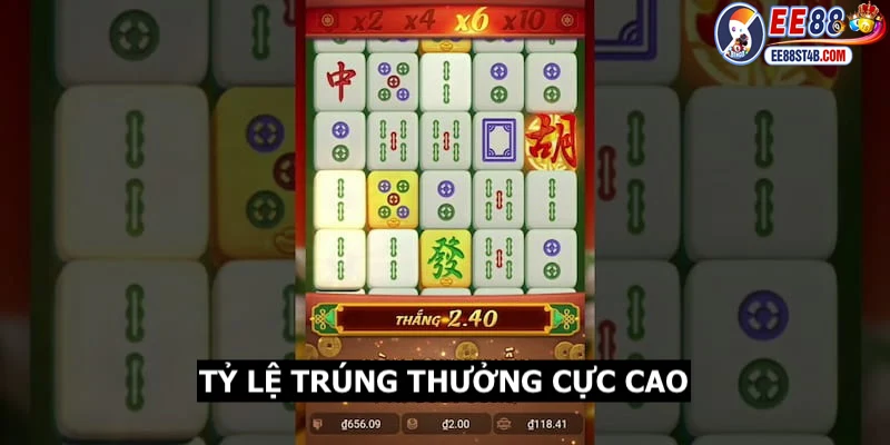 Tựa game nổ hũ tại EE88 mang đến tỷ lệ trúng thưởng cực cao cho khách hàng